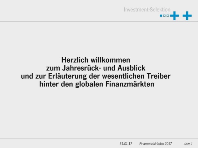 Video | Finanzmarktlotse - Rückblick 2016, Ausblick 2017